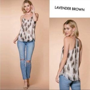 Lavender Brown top